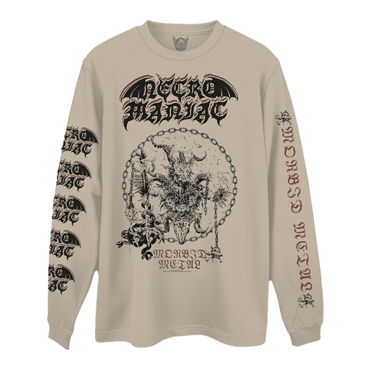 Temporal Dimensions Patches Necromaniac Morbid Metal Longsleeve Front