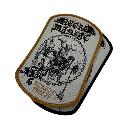 Temporal Dimensions Patches Necromaniac Morbid Metal Metal Woven Patches
