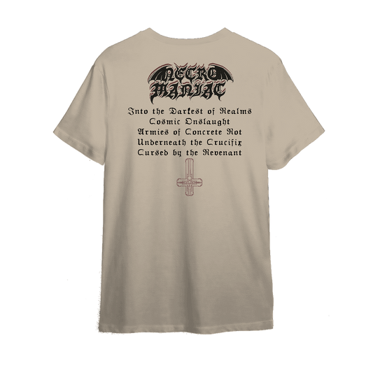 Temporal Dimensions Patches Necromaniac Morbid Metal Shortsleeve Back