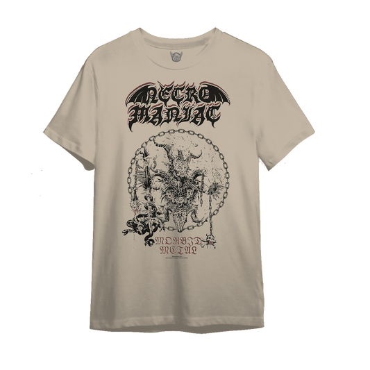 Temporal Dimensions Patches Necromaniac Morbid Metal Shortsleeve Front