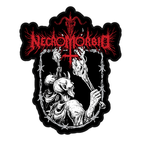 Temporal Dimensions Patches Necromorbid Ceremonial Demonslaught Black Border Woven Backpatch