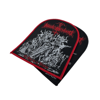 Temporal Dimensions Patches Necromorbid El día de la bestia Metal Woven Patches