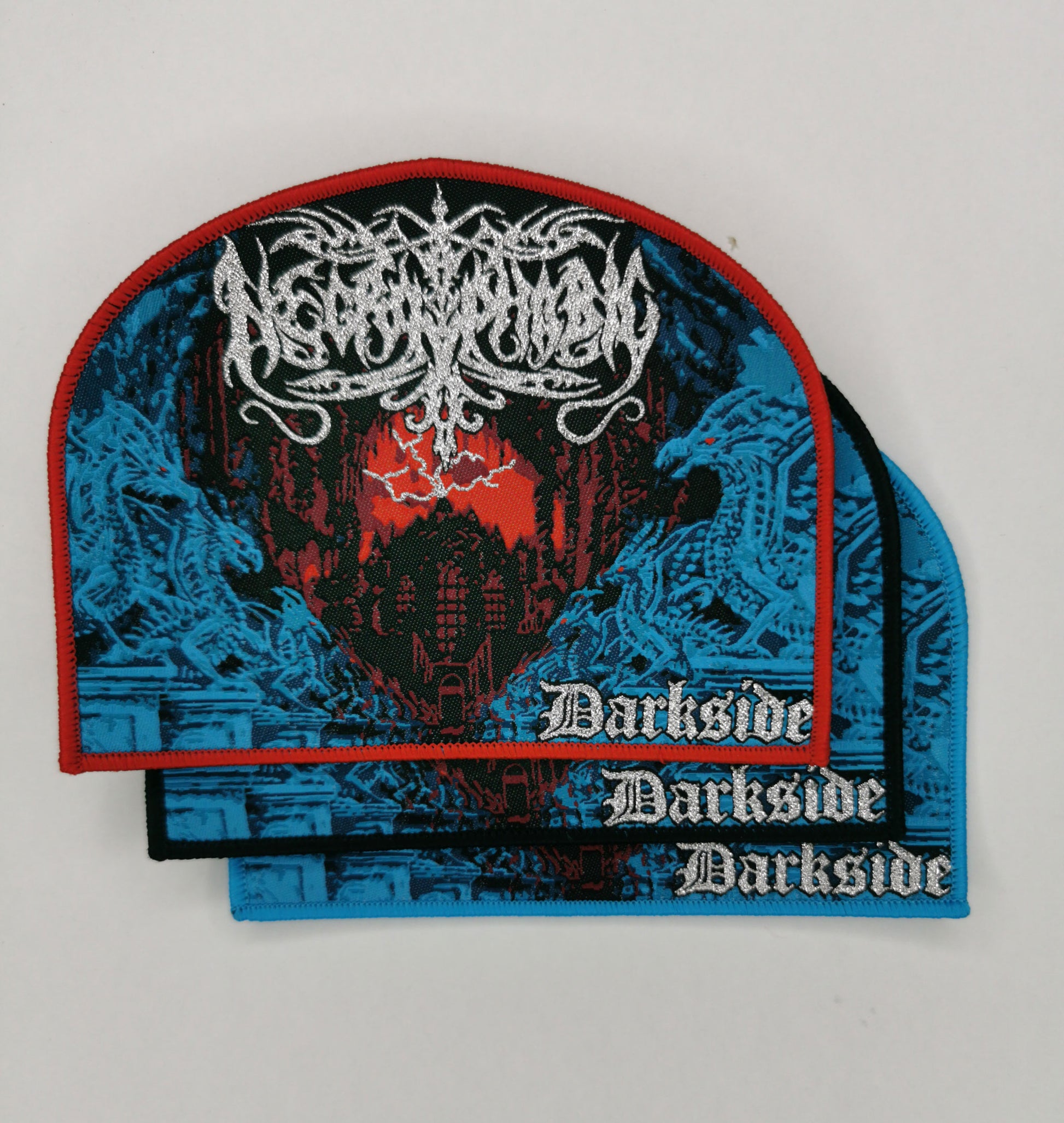 Temporal Dimensions Patches Necrophobic Darkside Woven Patches