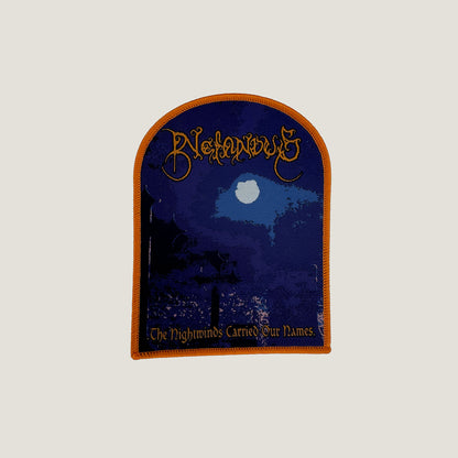 Temporal Dimensions Patches Nefandus The Nightwinds Carried Our Names Orange Border Woven Patch