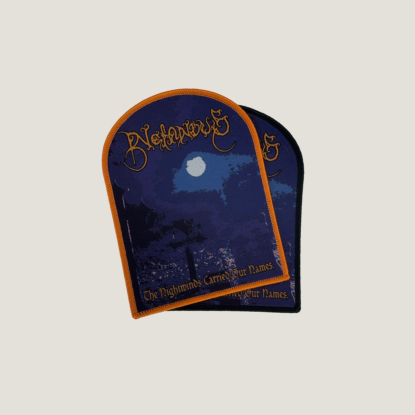 Temporal Dimensions Patches Nefandus The Nightwinds Carried Our Names Woven Patches