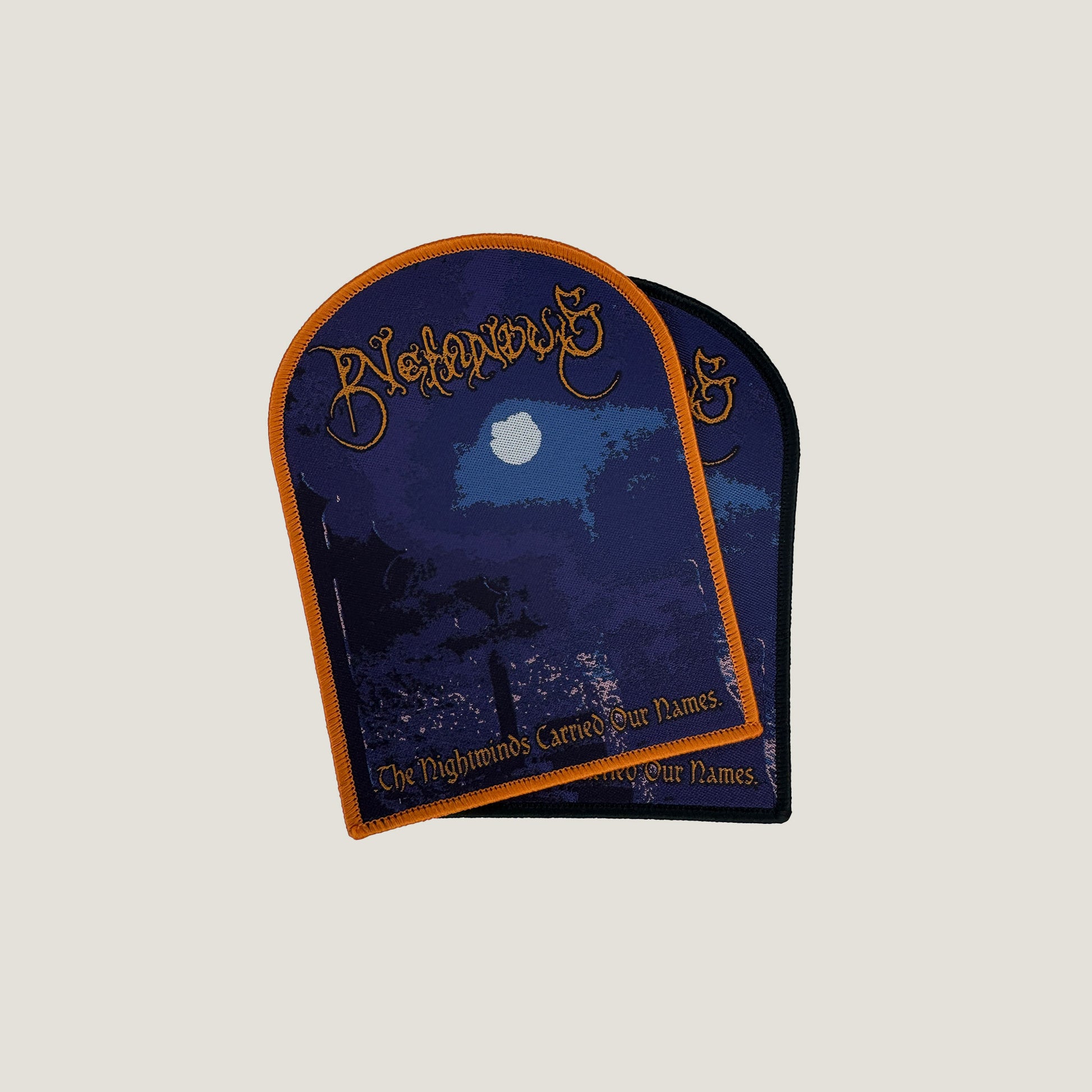 Temporal Dimensions Patches Nefandus The Nightwinds Carried Our Names Woven Patches