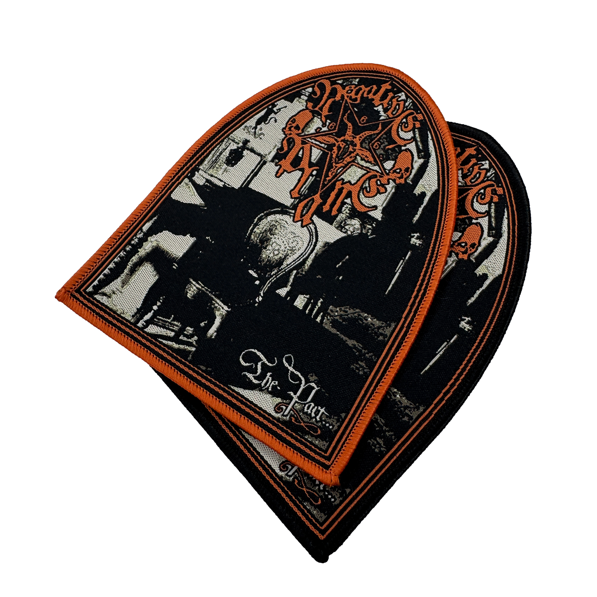 Temporal Dimensions Patches Negative Plane The Pact Metal Woven Patches