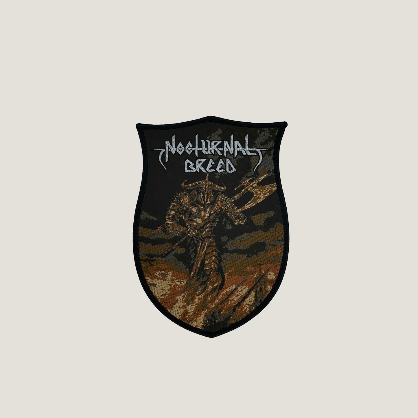 Temporal Dimensions Patches Nocturnal Breed Aggressor Black Border Woven Patch