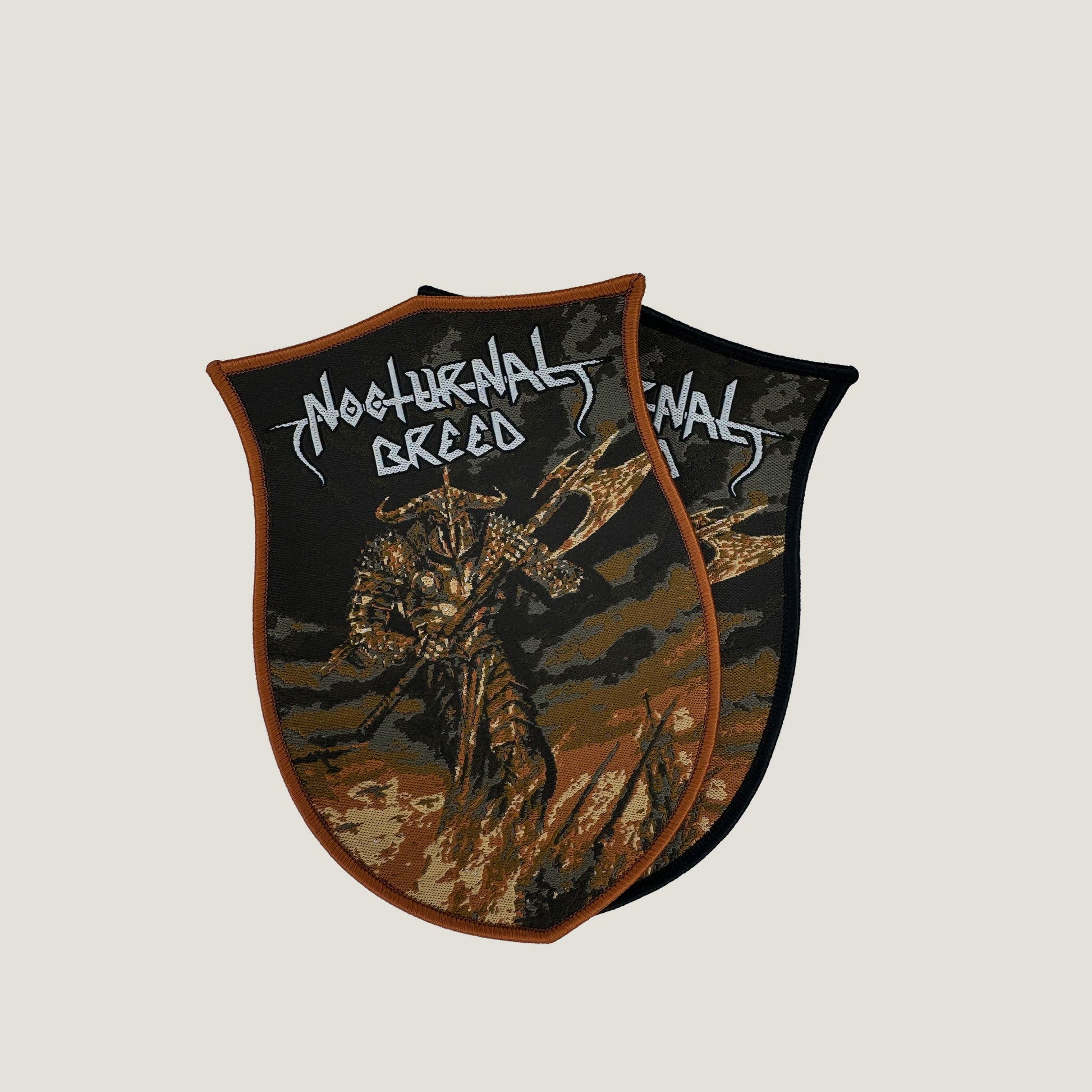 Temporal Dimensions Patches Nocturnal Breed Aggressor Metal Woven Patches
