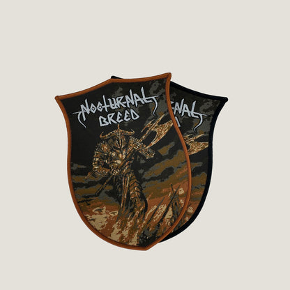 Temporal Dimensions Patches Nocturnal Breed Aggressor Metal Woven Patches