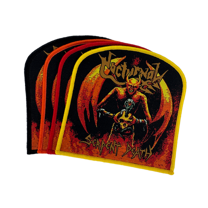 Temporal Dimensions Patches Nocturnal Serpent Death Woven Patches