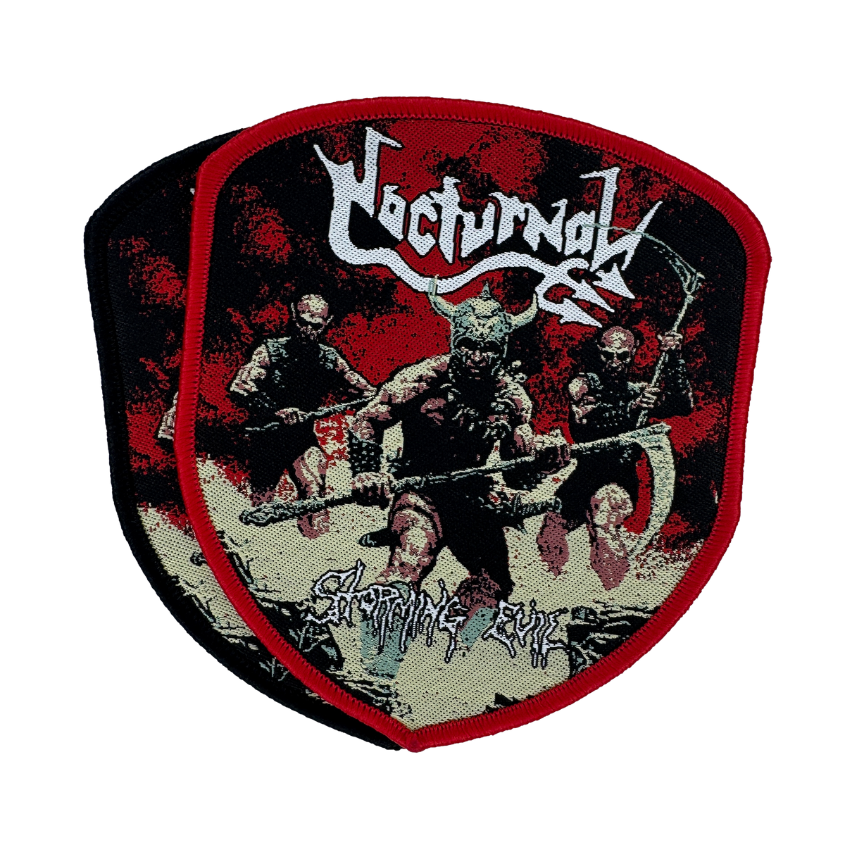 Temporal Dimensions Patches Nocturnal Storming Evil Woven Patches