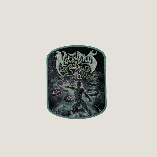 Temporal Dimensions Patches Nocturnus AD Unicursal Blue Border Woven Patch