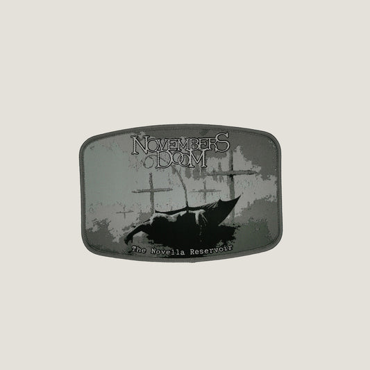 Temporal Dimensions Patches Novembers Doom The Novella Reservoir Gray Border Woven Patch