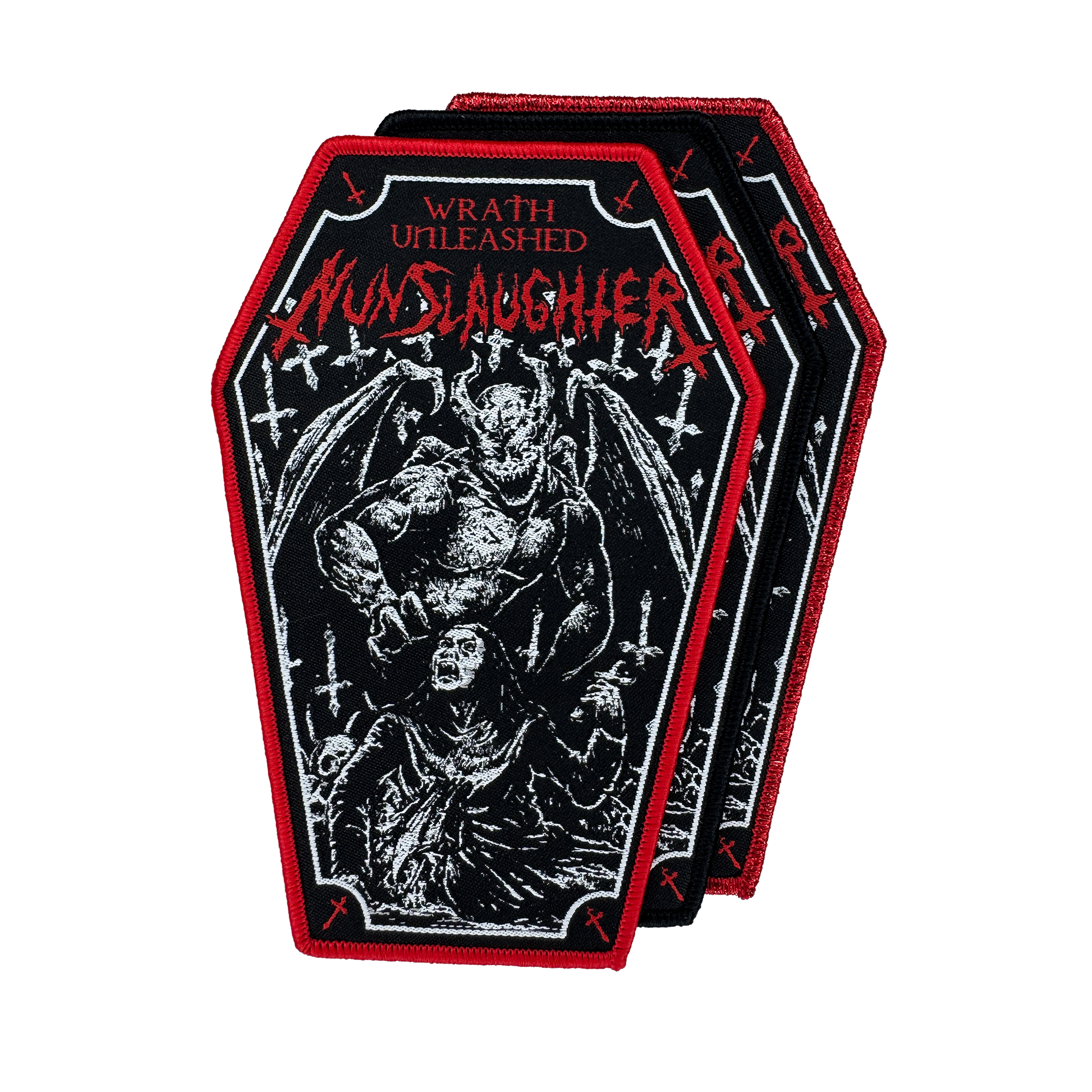 Temporal Dimensions Patches Nunslaughter Wrath Unleashed Woven Patches
