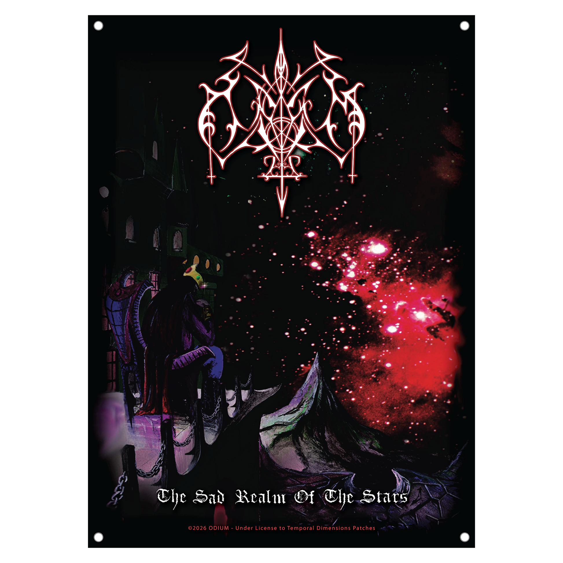 Temporal Dimensions Patches Odium The Sad Realm of the Stars Flag