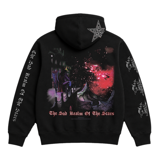 Temporal Dimensions Patches Odium The Sad Realm of the Stars Pullover Hoodie Back