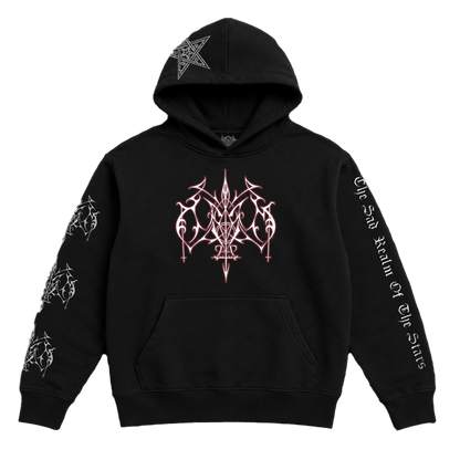 Temporal Dimensions Patches Odium The Sad Realm of the Stars Pullover Hoodie Front