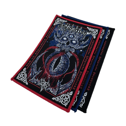 Temporal Dimensions Patches Ominous Doctrines of the Perpetual Mystical Macrocosm Metal Woven Patches