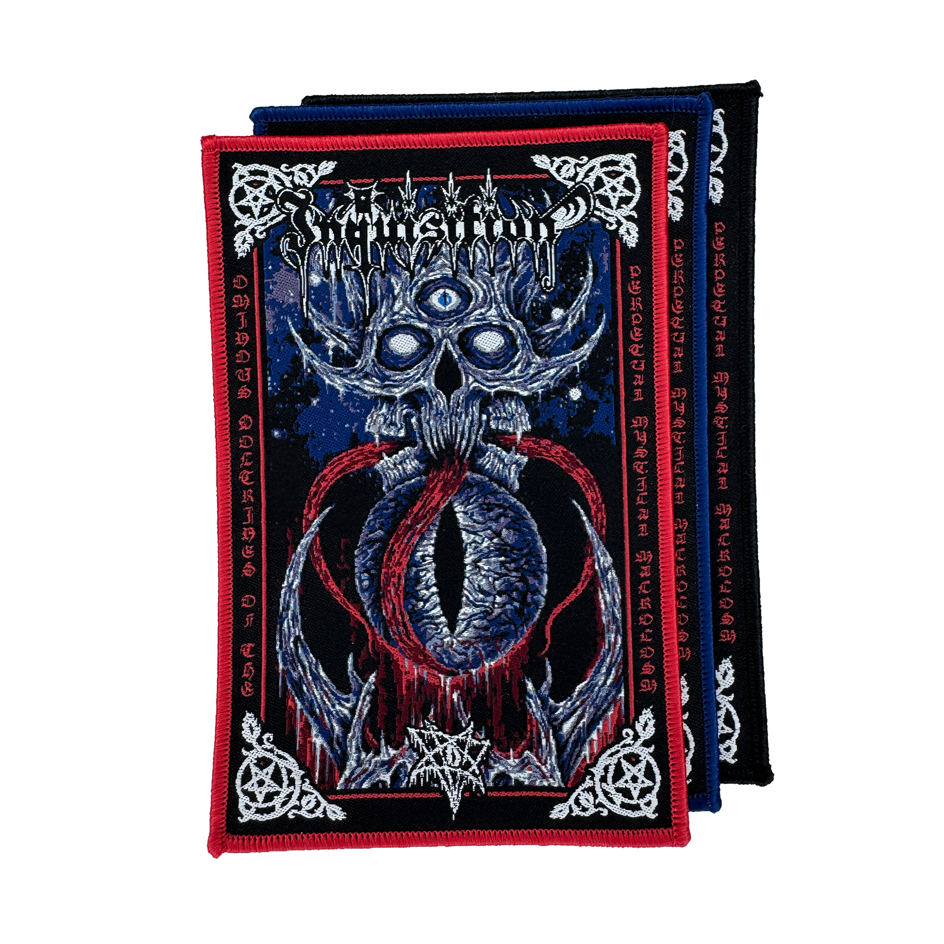 Temporal Dimensions Patches Ominous Doctrines of the Perpetual Mystical Macrocosm Woven Patches