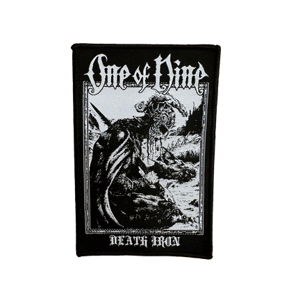 Temporal Dimensions Patches One Of Nine Death Iron Bundle Black Border Woven Patch