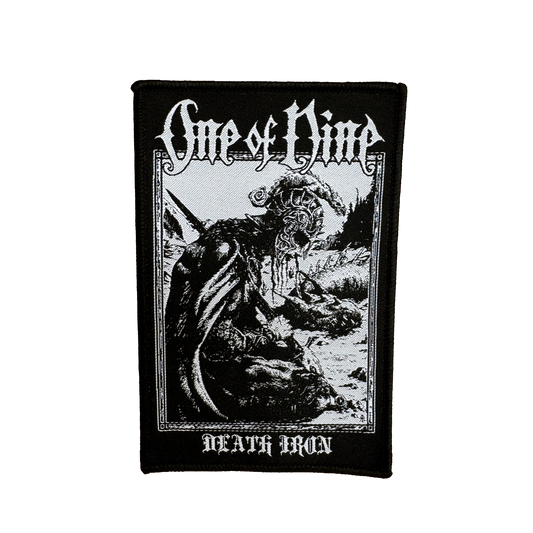 Temporal Dimensions Patches One Of Nine Death Iron Bundle Black Border Woven Patch