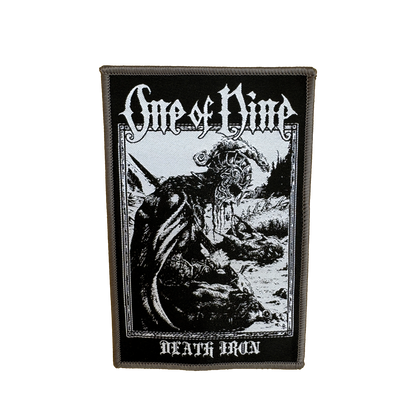 Temporal Dimensions Patches One Of Nine Death Iron Bundle Gray Border Woven Patch