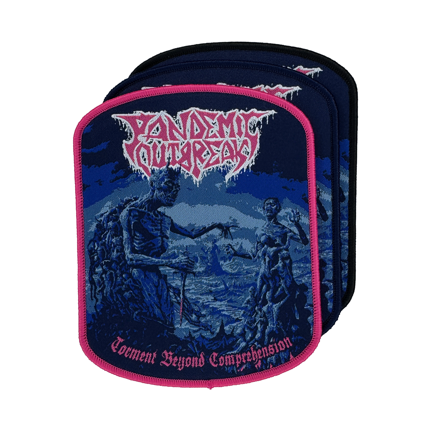 Temporal Dimensions Patches Pandemic Outbreak Torment Beyond Comprehension Woven Patches