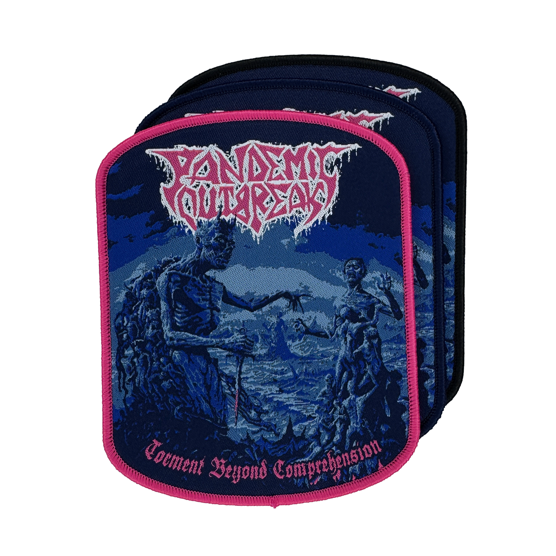 Temporal Dimensions Patches Pandemic Outbreak Torment Beyond Comprehension Woven Patches