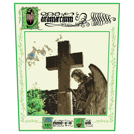 Temporal Dimensions Patches Paramaecium Exhumed of the Earth Green Border Woven Backpatch