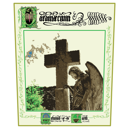 Temporal Dimensions Patches Paramaecium Exhumed of the Earth Lime Border Woven Backpatch