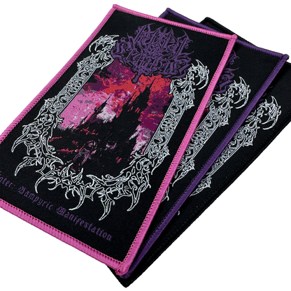 Temporal Dimensions Patches Pedestal for Leviathan Enter Vampyric Manifestation Metal Woven Patches
