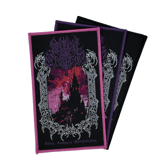 Temporal Dimensions Patches Pedestal for Leviathan Enter Vampyric Manifestation Woven Patches