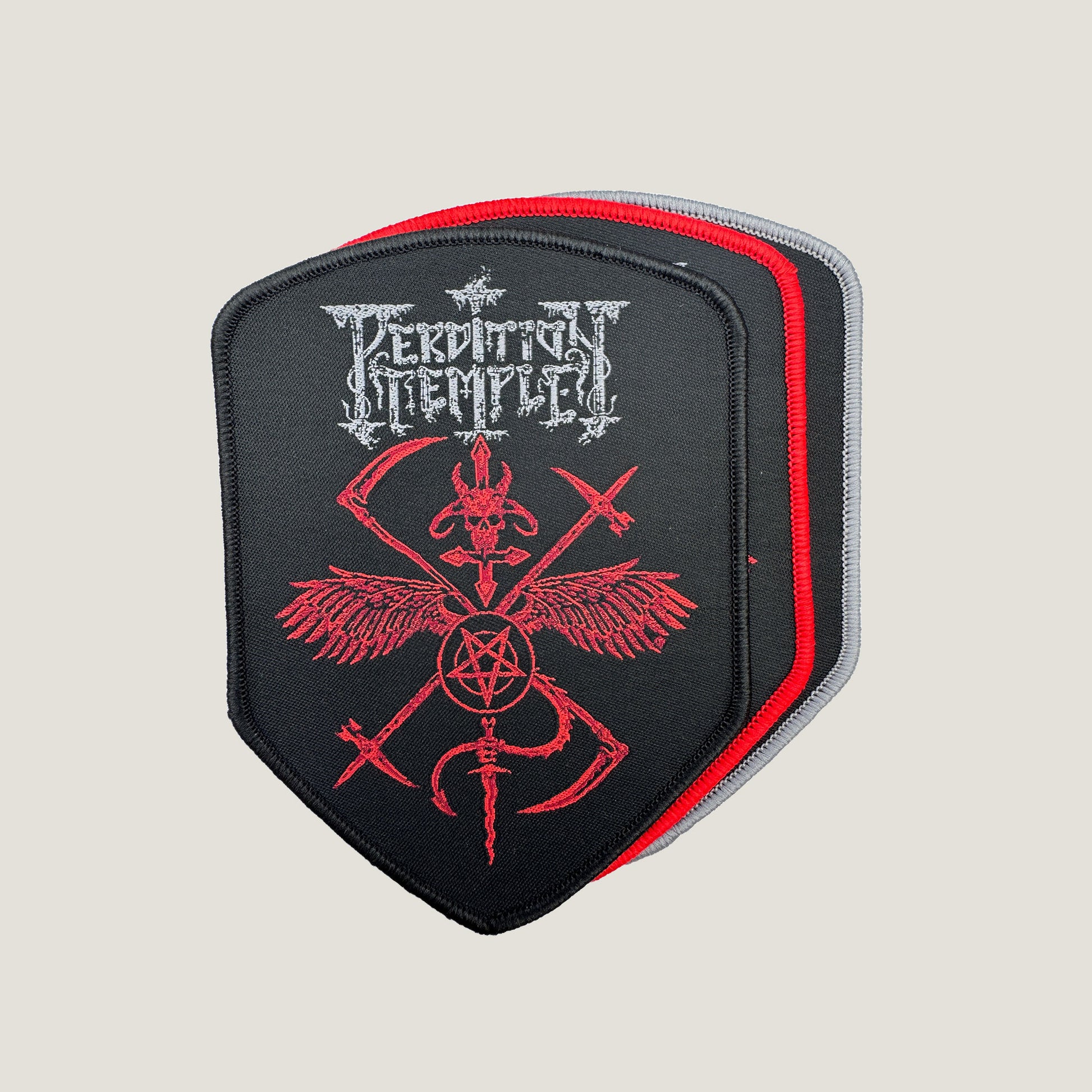 Temporal Dimensions Patches Perdition Temple Edict of the Antichrist Elect Woven Patches