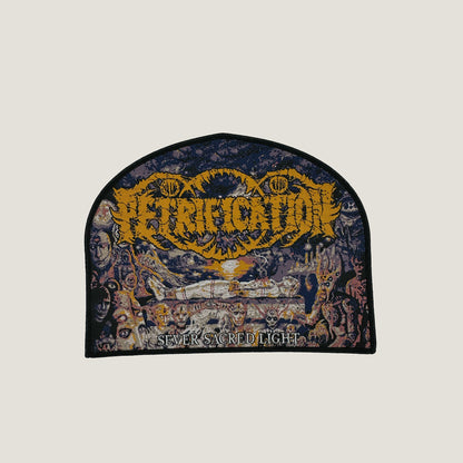 Temporal Dimensions Patches Petrification Sever Sacred Light Black Border Woven Patch