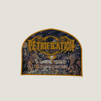 Temporal Dimensions Patches Petrification Sever Sacred Light Yellow Border Woven Patch