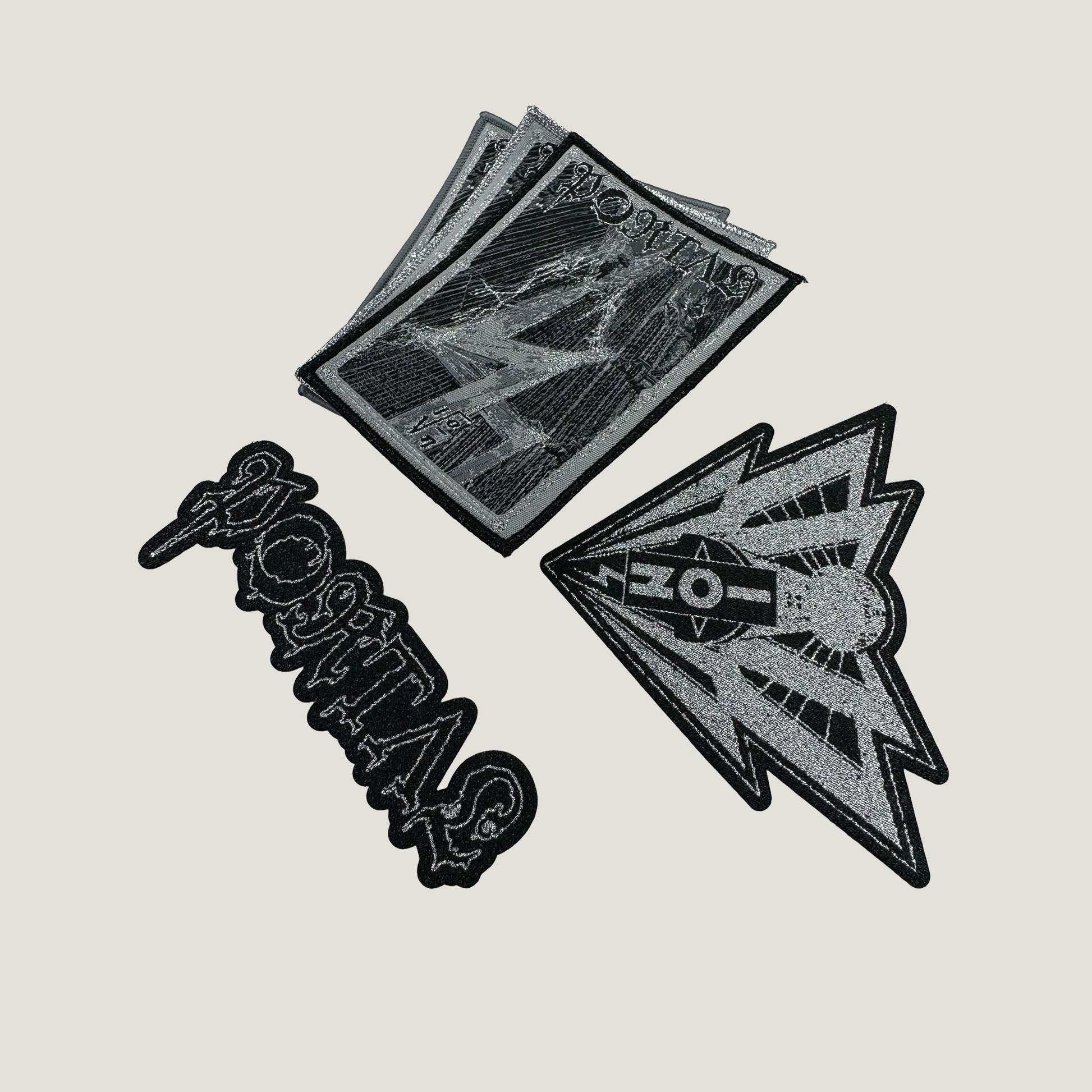 Temporal Dimensions Patches Portal Ion Metal Woven Patches 