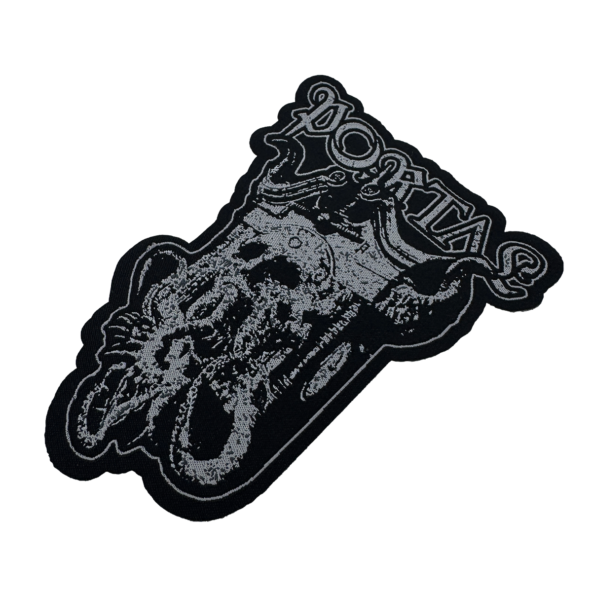 Temporal Dimensions Patches Portal Lurker Laser Cut Metal Woven Patches