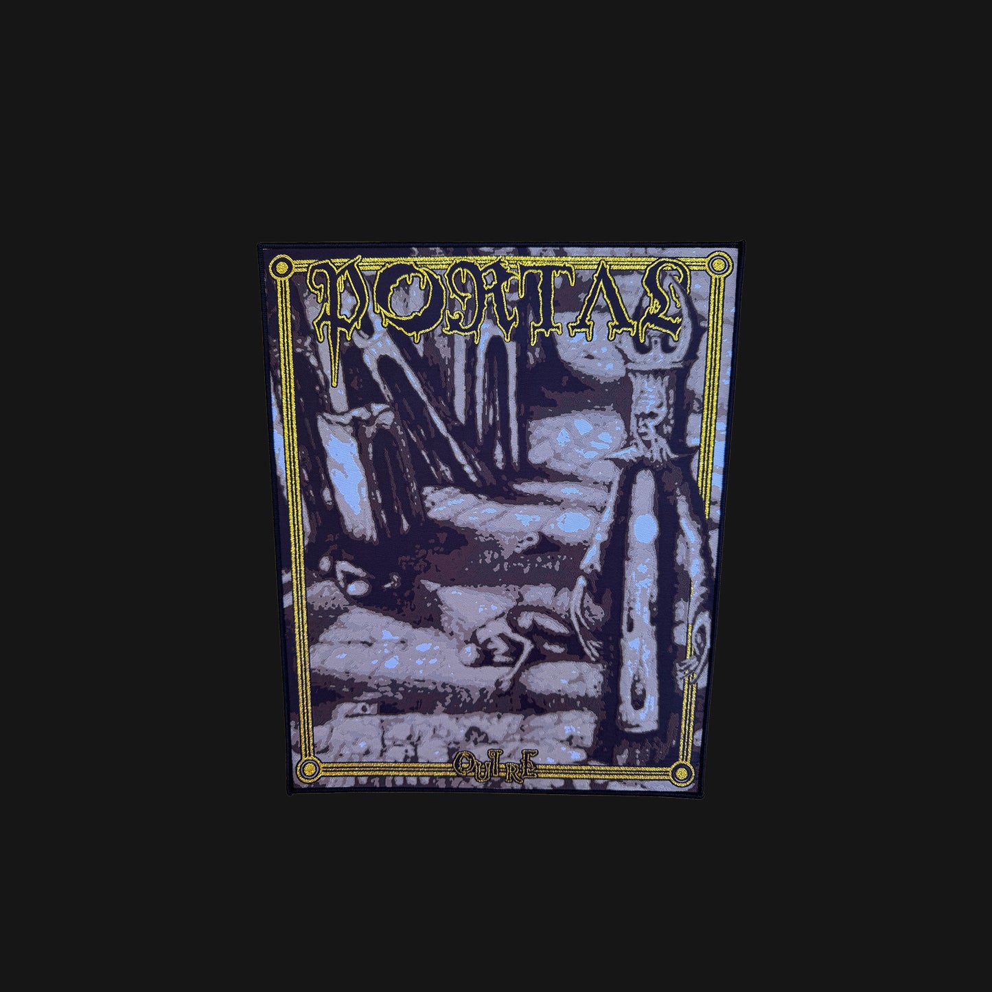 Temporal Dimensions Patches Portal Outre Black Border Woven Backpatch