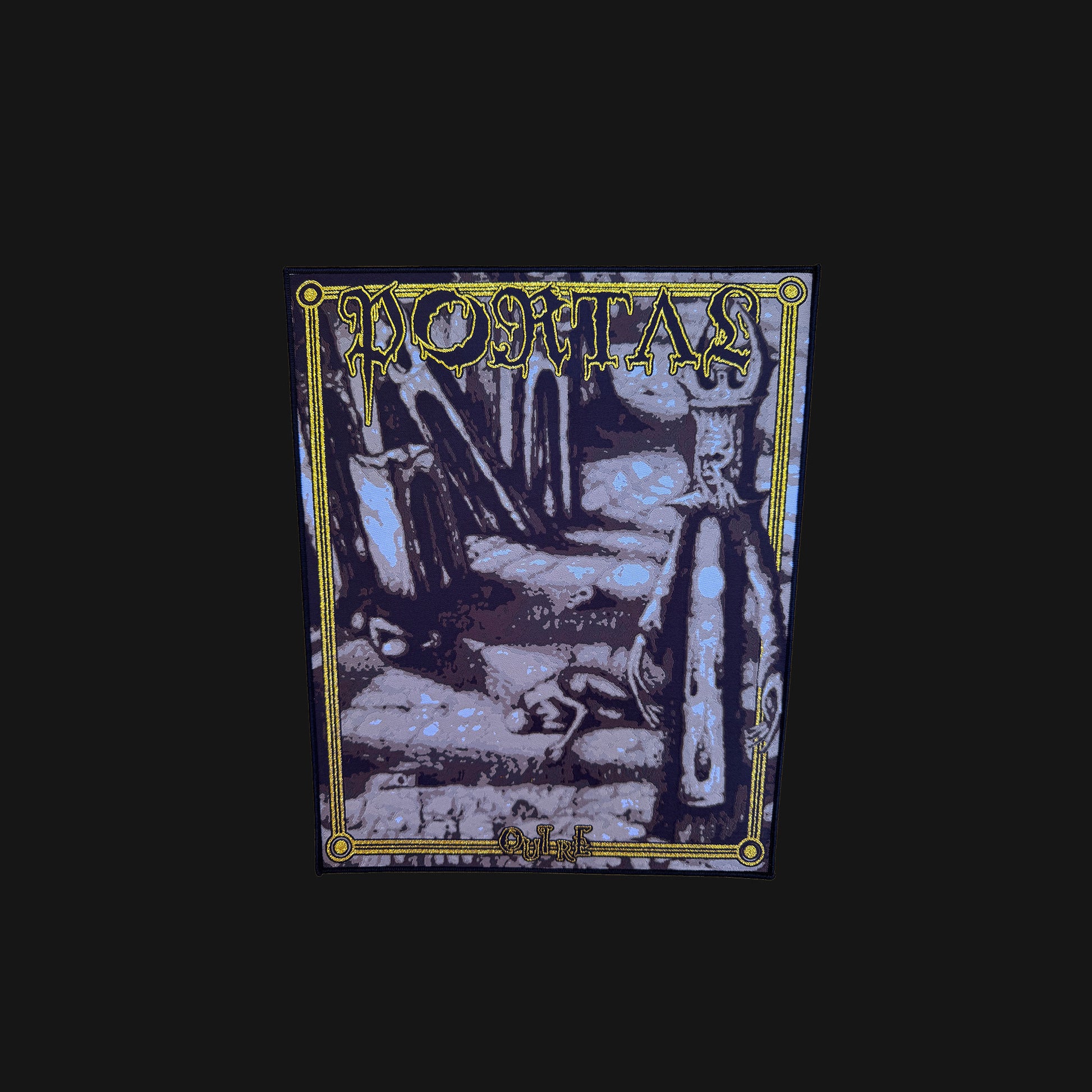 Temporal Dimensions Patches Portal Outre Black Border Woven Backpatch