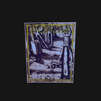 Temporal Dimensions Patches Portal Outre Brown Border Woven Backpatch