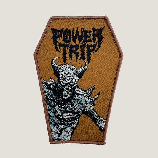 Temporal Dimensions Patches Power Trip Split Brown Border Woven Patch