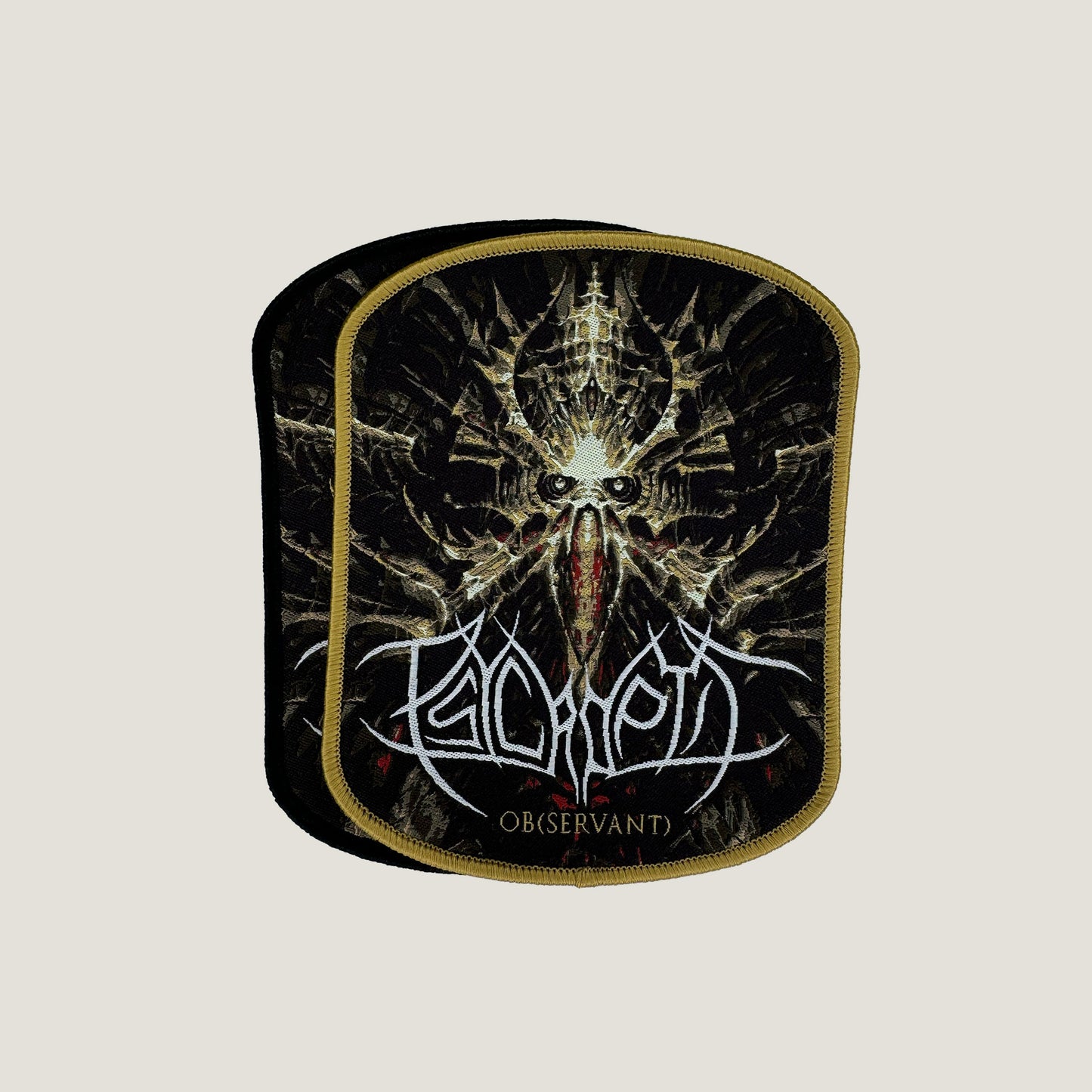 Temporal Dimensions Patches Psycroptic Ob(Servant) Woven Patches