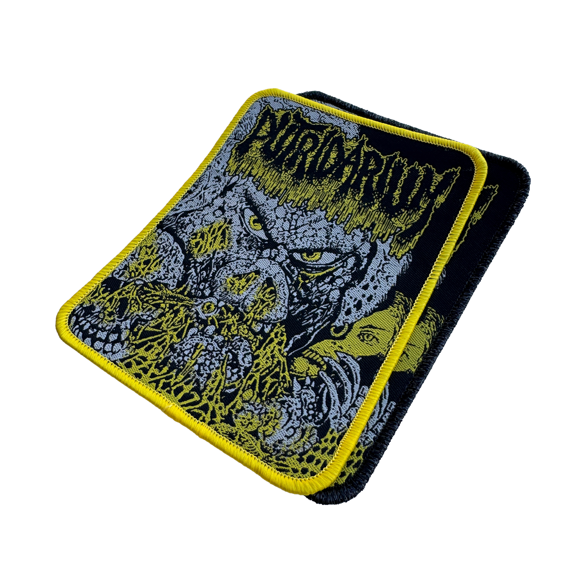 Temporal Dimensions Patches Putridarium Natvm Ad Mortem Metal Woven Patches