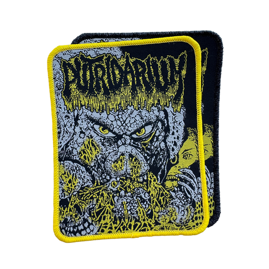 Temporal Dimensions Patches Putridarium Natvm Ad Mortem Woven Patches