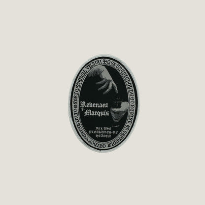 Temporal Dimensions Patches Revenant Marquis All The Pleasures of Heaven White Border Woven Patch
