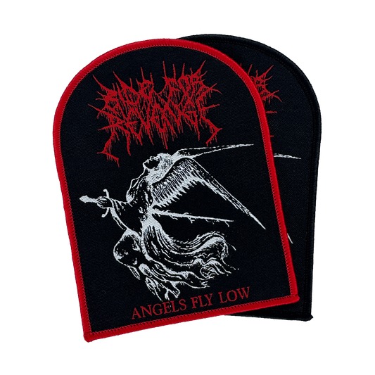 Temporal Dimensions Patches Ride for Revenge Angels Fly Low Woven Patches