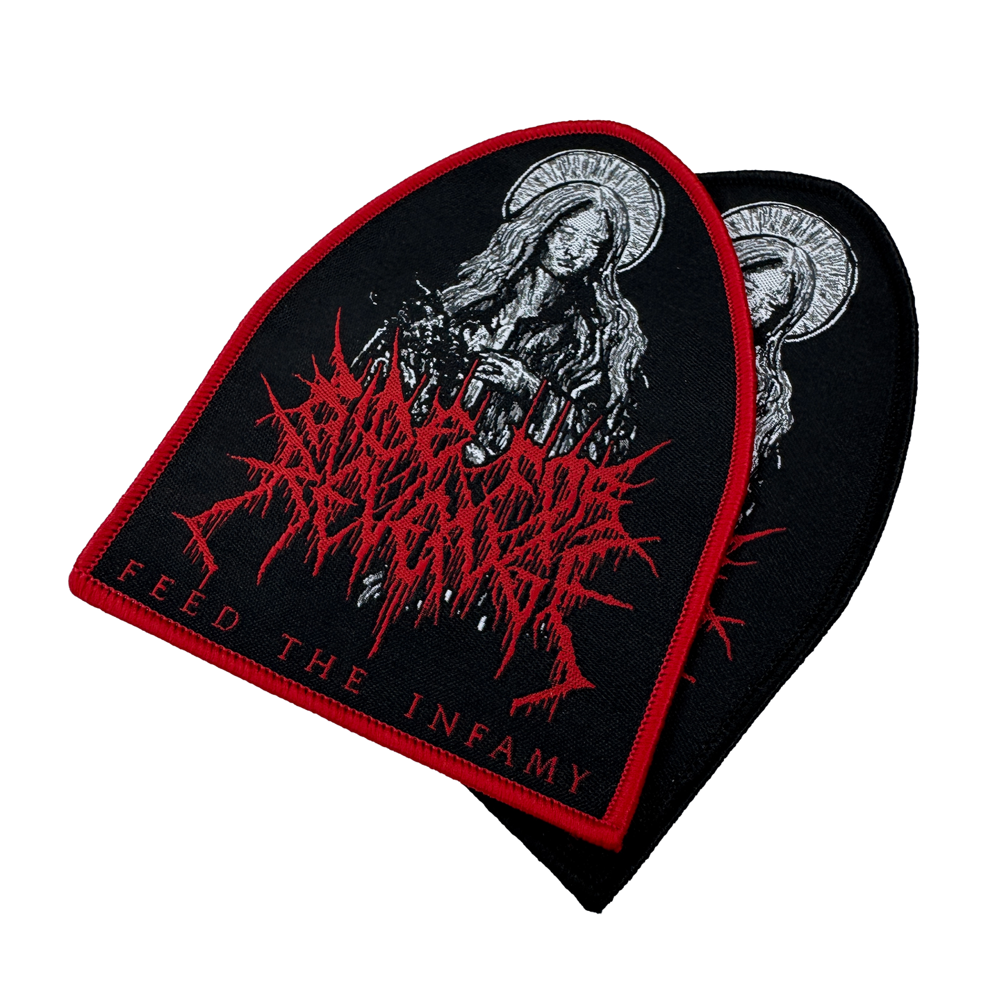 Temporal Dimensions Patches Ride for Revenge Feed the Infamy Metal Woven Patches
