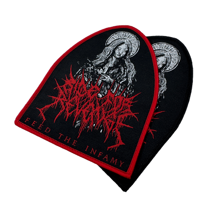 Temporal Dimensions Patches Ride for Revenge Feed the Infamy Metal Woven Patches