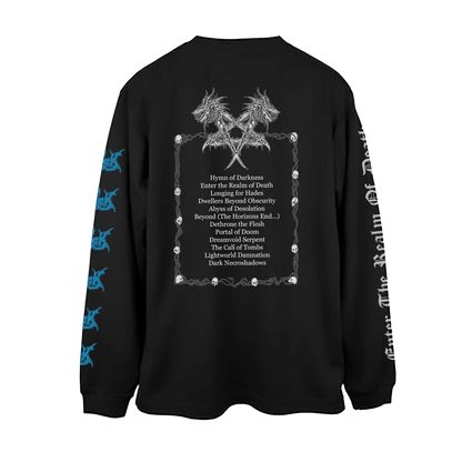 Temporal Dimensions Patches Runemagick Enter the Realm of Death Longsleeve Tshirt Back